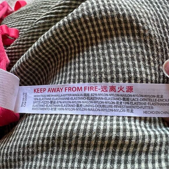 Urban Outfitters Out From Under Modern Love Pink Mesh Lace Corset Top - Picture 13 of 13